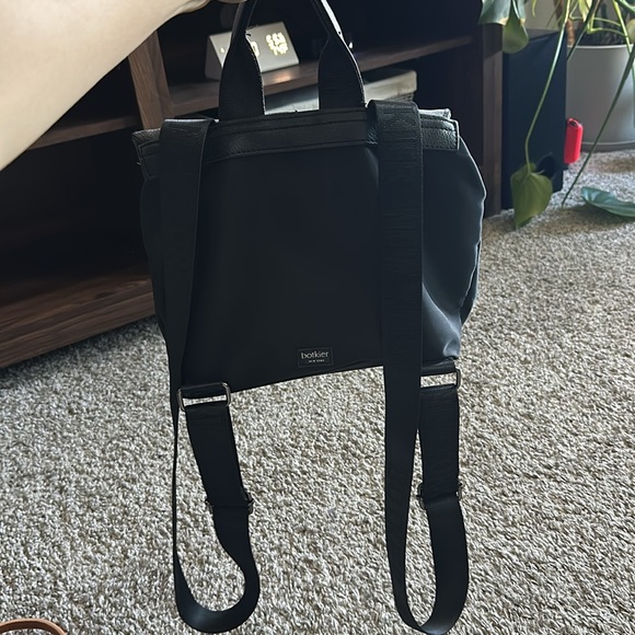 Black Mini Backpack - Picture 3 of 4